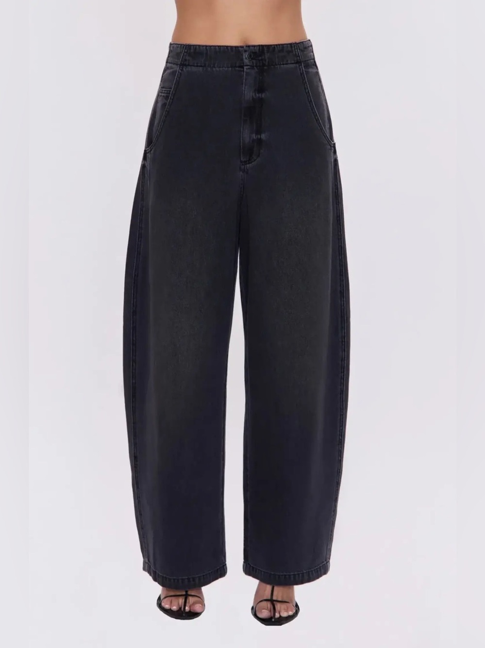 Pistola Lottie High Rise Relaxed Bowed Leg Pant Zen NWT